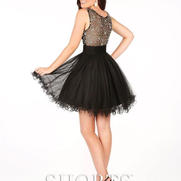 SHORTS BY MON CHERI MCS11624 DRESS - Picture 2 of 9